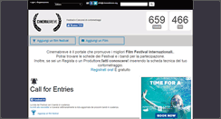 Desktop Screenshot of cinemabreve.org