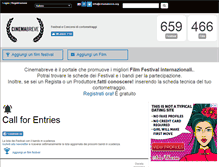 Tablet Screenshot of cinemabreve.org